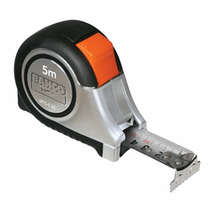 MÅLEBÅND 5M MAGNET/TOSIDIG